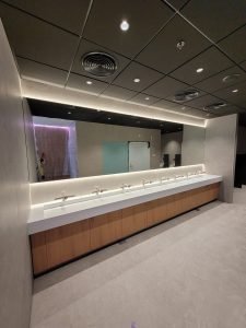 5000 mm ilgio LED veidrodis