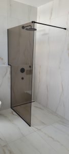 Dušo sienelė 8 mm bronzinis