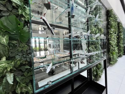 Klijuoto stiklo lentynos 2