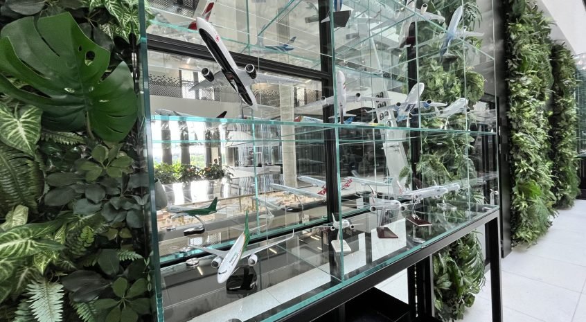 Klijuoto stiklo lentynos 2